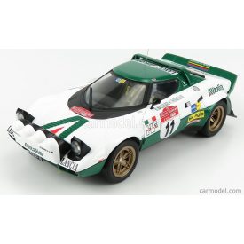   IXO LANCIA STRATOS HF ALITALIA N 11 WINNER RALLY SANREMO 1975 B.WALDEGAARD - H.THORSZELIUS