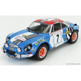   IXO RENAULT ALPINE A110 N 7 RALLY TOUR DE CORSE 1973 J.L.THERIER - M.CALLEWAERT
