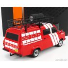 IXO FORD TRANSIT MKII TEAM RED ENGINEERING DEVELOPMENT RALLY ASSISTANCE WITH ACCESSORIES 1985