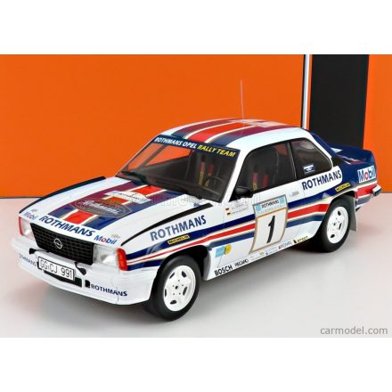 IXO OPEL ASCONA 400 TEAM ROTHMANS N 6 3rd RALLY ACROPOLIS 1982 H.TOIVONEN - F.GALLAGHER