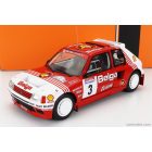 IXO PEUGEOT 205 T16 BELGA N 3 RALLY YPRES 1985 B.DARNICHE - A.MAHE