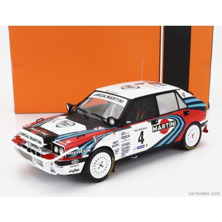 IXO LANCIA DELTA INTEGRALE 16V MARTINI (night version) N 4 RALLY SAFARI 1990 ALESSANDRO FIORIO - LUIGI PIROLLO
