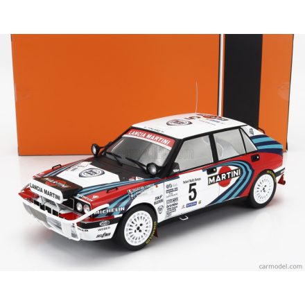 IXO LANCIA DELTA INTEGRALE 16V NO.5 MARTINI LANCIA RALLYE WM SAFARI RALLY J.KANKKUNEN / J.PIIRONEN 1990
