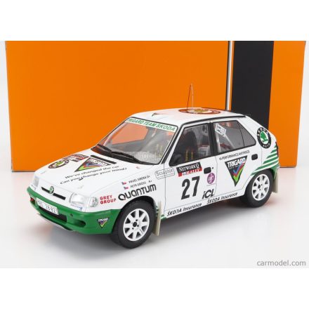 IXO SKODA FELICIA N 27 RALLY RAC LOMBARD 1995 P.SIBERA - P.GROSS