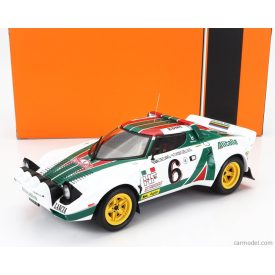   IXO LANCIA STRATOS HF TEAM ALITALIA (night version) N 6 2nd RALLY MONTECARLO 1976 BJORN WALDEGAARD - HANS THORSZELIUS