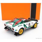 IXO LANCIA STRATOS HF TEAM ALITALIA (night version) N 6 2nd RALLY MONTECARLO 1976 BJORN WALDEGAARD - HANS THORSZELIUS