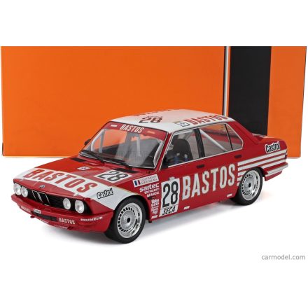 IXO BMW 5-SERIES 528i (E28) TEAM BASTOS N 28 4th 24h SPA 1982 LUCIEN GUITTENY - GERARD BLEYNIE