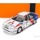 IXO MITSUBISHI GALANT VR-4 TEAM MITSUBISHI RALLIART EUROPE N 9 2nd RAC RALLY 1990 KENNETH ERIKSSON - STAFFAN PARMANDER