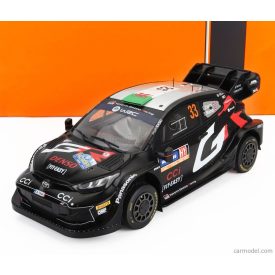   IXO Toyota YARIS GR RALLY1 TEAM GAZOO RACING WRT N 33 2nd RALLY SWEDEN 2024 ELFYN EVANS - SCOTT MARTIN