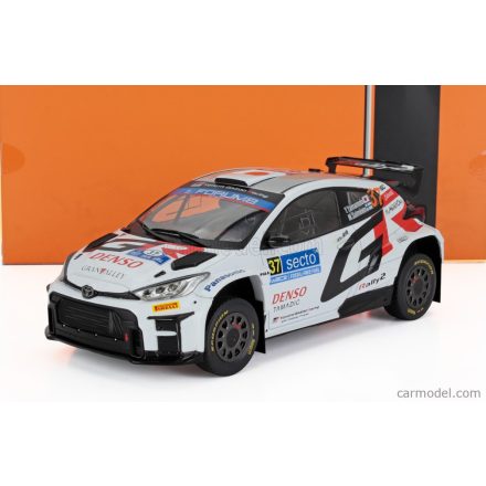 IXO Toyota YARIS GR RALLY1 TEAM TOYOTA GAZOO RACING WRT N 37 RALLY FINLAND 2024 YUKI YAMAMOTO - MARKO SALMINEN