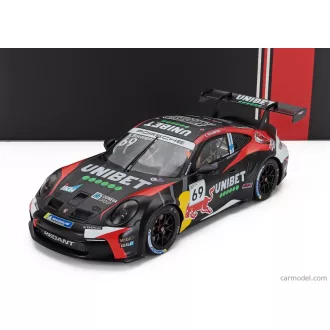  IXO PORSCHE 911 992 GT3 CUP TEAM NATIONALE AUTOCLUB EXCELSIOR N 69 WINNER PORSCHE CUP ZOLDER 2024 KALLE ROVANPERA