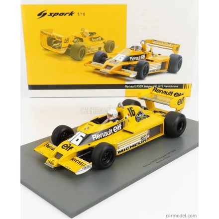 SPARK-MODEL RENAULT F1 RS01 N 16 BELGIUM GP 1979 R.ARNOUX