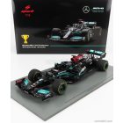 SPARK-MODEL MERCEDES F1 W12 MERCEDES M12 EQ POWER+ TEAM AMG PETRONAS MOTORSPORT FORMULA ONE N 44 100th POLE POSITION WINNER SPANISH GP 2021 LEWIS HAMILTON