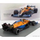 SPARK-MODEL McLAREN F1 MCL35L MERCEDES M12 EQ POWER+ TEAM MCLAREN N 3 WINNER ITALY GP 2021 DANIEL RICCIARDO - WITH PIT BOARD