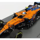 SPARK-MODEL McLAREN F1 MCL35L MERCEDES M12 EQ POWER+ TEAM MCLAREN N 4 7th ABU DHABI GP 2021 LANDO NORRIS