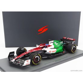   SPARK MODEL ALFA ROMEO F1 C42 TEAM ORLEN RACING N 77 AZERBAIJAN GP 2022 VALTTERI BOTTAS - CON VETRINA - WITH SHOWCASE - SPECIAL BOX