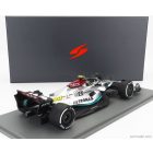 SPARK MODEL MERCEDES GP F1 W13E TEAM MERCEDES-AMG PETRONAS F1 N 44 2nd FRANCE GP 2022 LEWIS HAMILTON - CON VETRINA - WITH SHOWCASE - SPECIAL BOX