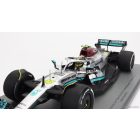SPARK MODEL MERCEDES GP F1 W13E TEAM MERCEDES-AMG PETRONAS F1 N 44 2nd FRANCE GP 2022 LEWIS HAMILTON - CON VETRINA - WITH SHOWCASE - SPECIAL BOX
