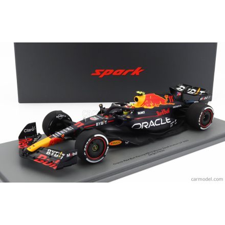SPARK MODEL RED BULL F1 RB19 TEAM ORACLE RED BULL RACING N 11 SEASON 2023 SERGIO PEREZ