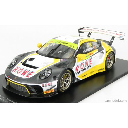 SPARK-MODEL PORSCHE 911 991-2 GT3 TEAM ROWE RACING N 99 2nd FIA GT WORLD CUP MACAU 2019 L.VANTHOOR