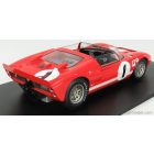 SPARK-MODEL FORD GT40 MKII 7.0L V8 ROADSTER TEAM SHELBY AMERICAN INC. N 1 WINNER 12h SEBRING 1966 K.MILES - L.RUBY