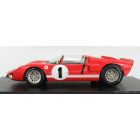 SPARK-MODEL FORD GT40 MKII 7.0L V8 ROADSTER TEAM SHELBY AMERICAN INC. N 1 WINNER 12h SEBRING 1966 K.MILES - L.RUBY