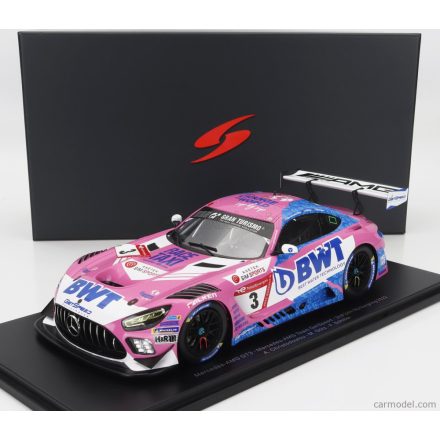SPARK MODEL MERCEDES BENZ AMG GT3 TEAM GETSPEED PERFORMANCE N 3 2nd 24h NURBURUGRING 2022 A.CHRISTODOULOU - M.GOTZ - F.SCHILLER - CON VETRINA - WITH SHOWCASE - SPECIAL BOX