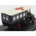 RIO MODELS FIAT 18BL AUTOBUS CROCE ROSSA ITALIANA C.R.I. + 2 FIGURES 1915 - LA GRANDE GUERRA
