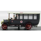RIO MODELS FIAT 18BL AUTOBUS CROCE ROSSA ITALIANA C.R.I. + 2 FIGURES 1915 - LA GRANDE GUERRA