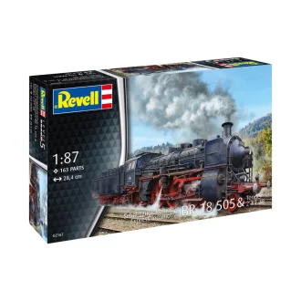 Revell BR18 505 & Tender 2'3' T 38 makett