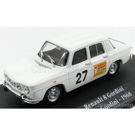 EDICOLA RENAULT R8 GORDINI N 27 RALLY AUTO SPORT 1968