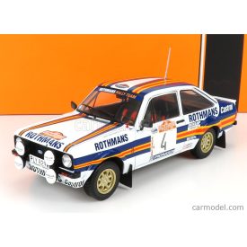   IXO FORD ESCORT MKII RS 1800 TEAM ROTHMANS N 4 2nd RALLY SANREMO 1980 A.VATANEN - D.RICHARDS
