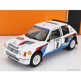   IXO PEUGEOT 205 T16 N 6 RALLY MONTECARLO 1985 T.SALONEN - S.HARJANNE