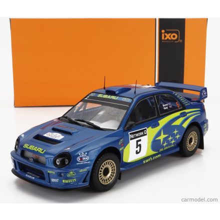 IXO-MODELS - SUBARU - IMPREZA S7 WRC '01 N 5 3rd RALLY GREAT BRITAIN 2001 R.BURNS - R.REID