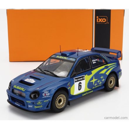 IXO-MODELS - SUBARU - IMPREZA S7 WRC '01 N 6 RALLY GREAT BRITAIN 2001 P.SOLBERG - P.MILLS