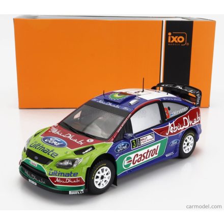 IXO FORD FOCUS RS WRC09 N 3 2nd RALLY SARDINIA ITALY 2009 M.HIRVONEN - J.LEHTINEN