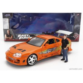   JADA TOYOTA BRIAN'S SUPRA MKIV SPIDER 1995 - WITH PAUL WALKER FIGURE - FAST & FURIOUS