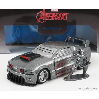 JADA FORD MUSTANG COUPE 2006 WITH WAR MACHINE FIGURE