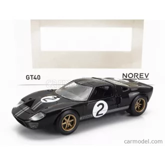  Norev FORD USA GT40 MKII 7.0L V8 TEAM SHELBY AMERICAN INC. N 2 WINNER 24h LE MANS 1966 B.McLAREN - C.AMON