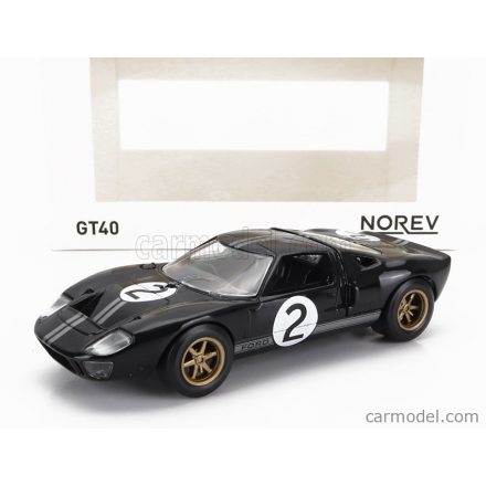 Norev FORD USA GT40 MKII 7.0L V8 TEAM SHELBY AMERICAN INC. N 2 WINNER 24h LE MANS 1966 B.McLAREN - C.AMON