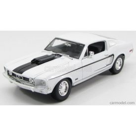 Maisto FORD MUSTANG GT COUPE COBRA JET 2-DOOR 1968