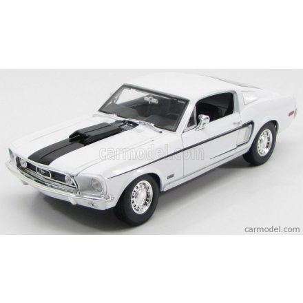 Maisto FORD MUSTANG GT COUPE COBRA JET 2-DOOR 1968