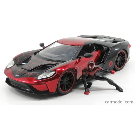 JADA FORD GT 2017 WITH SPIDERMAN FIGURE