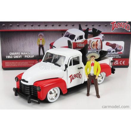 JADA CHEVROLET CHEVY PICK-UP TAPATIO 1953 WITH CHARRO FIGURE