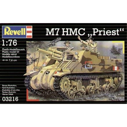 Revell M7 HMC 'Priest' makett
