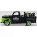 Maisto FORD F-1 PICK-UP CUSTOM HARLEY-DAVIDSON 1948 + MOTORCYCLE HARLEY DAVIDSON FL PANHEAD 1948