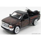 Maisto FORD F-350 SUPER DUTY PICK-UP CUSTOM HARLEY-DAVIDSON 1999 - HARLEY-DAVIDSON FXSTB NIGHT TRAIN 2002