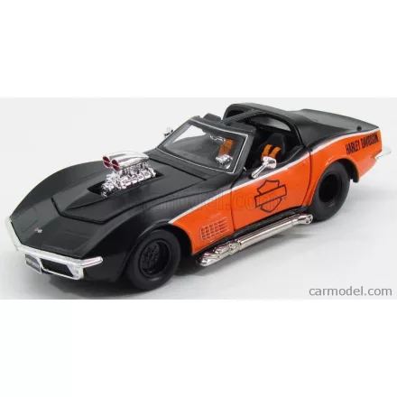 Maisto CHEVROLET CORVETTE SPIDER HARLEY DAVIDSON CUSTOM 1970