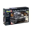 Revell - PzKpfw II Ausf. F harcjármű makett