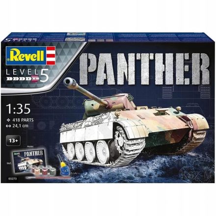Revell Panther Ausf. D Gift Set makett
